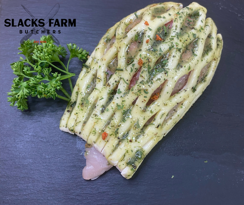 Garlic Chicken Lattice Slacks Farm Butchers 7345